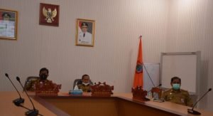 Bupati Banggai Hadiri Rakor Kesiapan Vaksinasi Covid 19