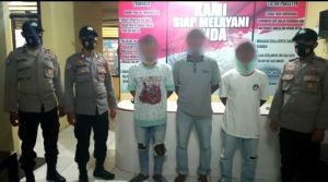 Aksi Pengeroyokan Di Batui Selatan, Tiga Pemuda Dibekuk Polisi