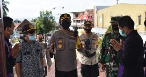 Perayaan Paskah: Kapolres Bersama Wabup Tinjau Sejumlah Gereja