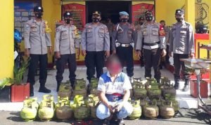 Dibeli dari Pangkalan Toili, Dijual Kembali di Bungku Utara, Polisi Amankan Sopir Angkut Elpiji 3 Kg