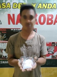 Pelaku Diringkus Polisi di Salah Satu Kos Bungin Timur, Hasil Penggeledahan Ditemukan 100,5 Gram Sabu