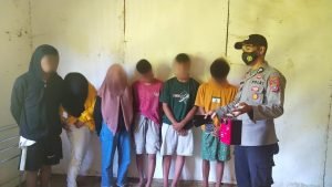 6 Remaja di Batui, 2 Diantaranya Wanita Diamankan Polisi Saat Pesta Miras di Kamar Kos