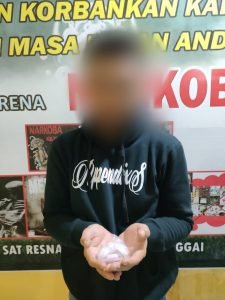 Miliki 15,41 Gram Sabu, Warga BTN Pepabri Ditangkap Polisi