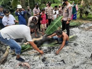 Kebakaran di Batui, Satu Warga Tewas, Begini Kronologinya