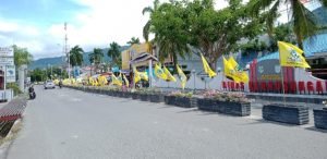 Kota Luwuk Menguning Jelang Musda Golkar