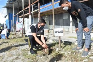 Kapolres Apresiasi Kegiatan Penghijauan Yang Dilaksanakan GAM