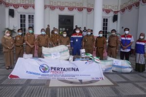 PT. Pertamina EP Donggi Motindok Field Serahkan Bantuan Alkes Ke Pemda Banggai