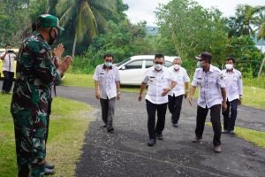 Bupati Banggai Monitoring Penanganan Covid-19 di Dua Kecamatan