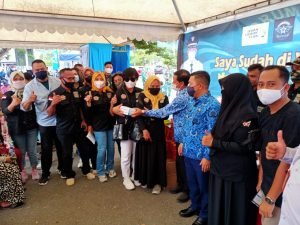 Selama Sepekan Forkot Buka Sentra Vaksinasi di RTH Teluk Lalong