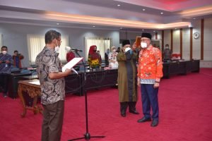 Gubernur Lantik Faizal Mang Sebagai Pejabat Sekdaprov