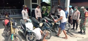 Respon Keluhan Masyarakat, Kapolsek Batui Tindak Tegas Motor Knapot Bising