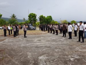 Kapolres Banggai Kerahkan 180 Personel, Amankan Pelantikan Kades