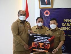 Bupati Banggai Terima Bantuan Sarpras Tanggap Bencana dan Kebakaran dari Kemendagri