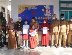 Bupati Banggai Launching Vaksinasi Anak Usia 6-11 Tahun