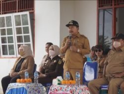 Bupati Banggai Tinjau Lokasi Program Kementan Integrated Farming