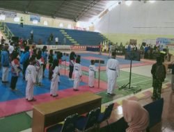 Resmi Dibuka, 380 Atlet Taekwondo Berlaga di Poso Open Tournament 2022