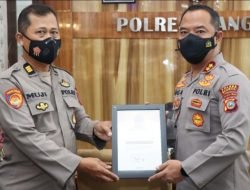 Terbaik Dua IKPA TA 2021, Polres Banggai Terima Penghargaan