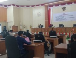 DPRD Setuju LKPJ Dibahas ke Tingkat Pansus dan Empat Raperda ke Tingkat Komisi
