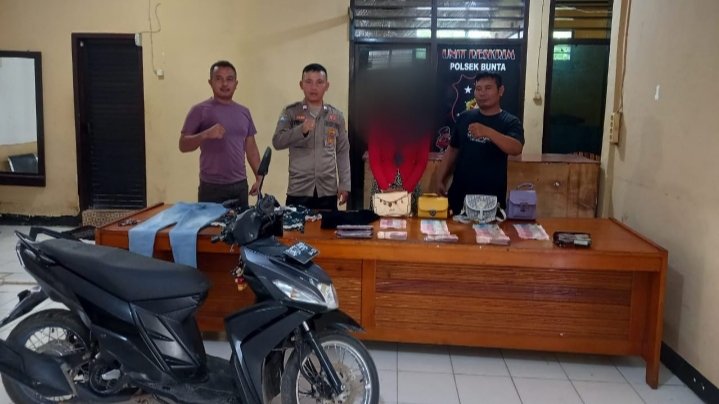 Polisi Ringkus Tersangka Pencurian Uang Puluhan Juta Di Bunta - Banggai ...