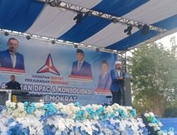 Anwar Hafid Lantik Pengurus DPAC Partai Demokrat Se-Banggai Laut