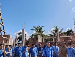 Bupati Sofyan Kaepa Tinjau Pekerjaan Kantor BPKAD