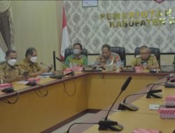 Wabup Banggai Hadiri Rakor Pengendalian Inflasi Daerah