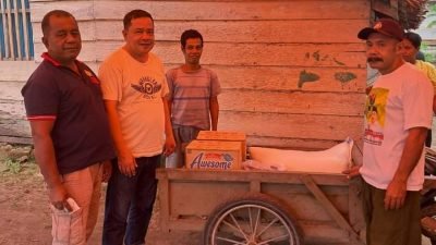 Istri Pengurus DPRt Meninggal Dunia, DPD Partai NasDem Balut Beri Bantuan