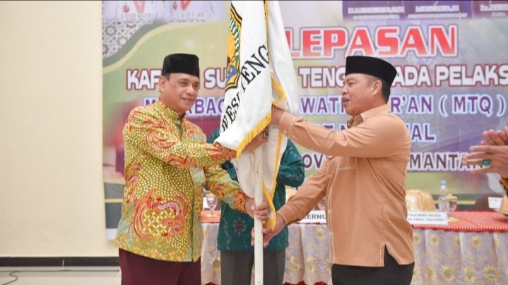 Wakil Gubernur Lepas Kafilah Mtq Sulteng Ke Banjarmasin Banggai Post