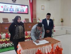 DPRD Bersama Pemkab Setujui Raperda APBD 2023