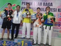 Hari ini, Atlet Taekwondo Banggai Sumbang 3 Emas