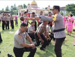 47 Personil Polres Banggai Naik Pangkat