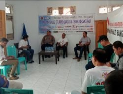 Kapolres AKBP Ade Nuramdani Sambangi Kantor PWI Banggai