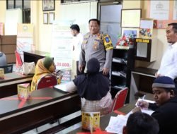 Kapolres Banggai Sidak Ruang Pelayanan, Pastikan Masyarakat Terlayani Maksimal