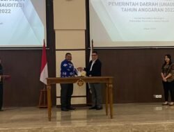 Pemkab Banggai Laut Serahkan LKPD Unaudited 2022
