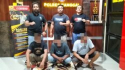 Diduga Gelapkan Mobil, Tim Resmob Polres Banggai Amankan Tiga Pria