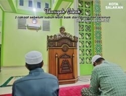 Pemda dan Kemenag Bangkep Bumikan Shalat Subuh Berjamaah