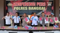 Polisi Ungkap Kasus Narkoba Senilai Rp.718 Juta di Banggai