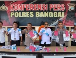 Polisi Ungkap Kasus Narkoba Senilai Rp.718 Juta di Banggai