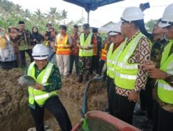 Kakanwil Kemenag Sulteng Letakkan Batu Pertama Pembangunan RKB MAN 2 Banggai