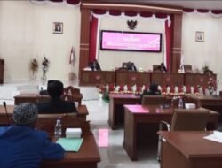 Ini Pandangan Umum 5 Fraksi DPRD Banggai Laut Saat Pembahasan KUPA-PPAS Perubahan 2023