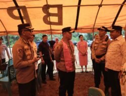 Kapolda Sulteng Tinjau Lokasi Pembangunan Polres Banggai Laut