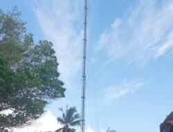 Warga Panapat Keluhkan Tower BTS Kominfo