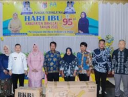 Peringati Hari Ibu, Dinas P2KBP3A Banggai Gelar Sejumlah Kegiatan, Ini Harapan Bupati