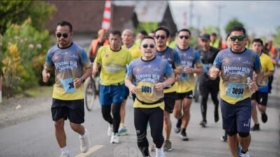 Bupati Amirudin Meriahkan Acara Banggai Run Challenge 2024, Kadispar: Di Ikuti Jepang  & India