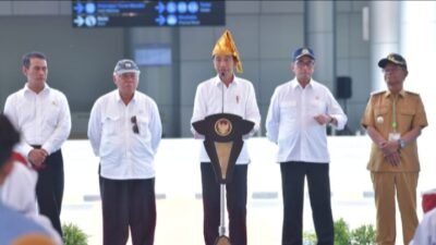 Kunker di Palu, Presiden Jokowi Resmikan 4 Bandara di Sulawesi