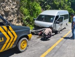 Penjelasan Polisi Soal Mobil Dinas Dispora Sulteng Alami Lakalantas di Nuhon Banggai