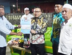 Bupati Banggai Hibahkan 500 Juta dan 500 Sak Semen untuk Masjid Nurul Ma’arij