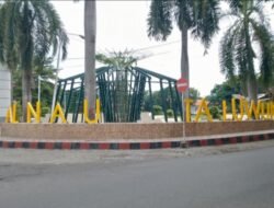 6 Bulan Pasca Dikerjakan, Alun-Alun Kota Luwuk Mulai Rusak