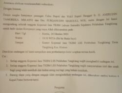 Beredar Undangan Kampanye AT-FM untuk TKBM Tangkiang, Tidak Hadir Diberikan Sanksi