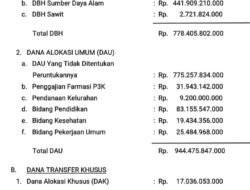 Waduh, APBD Banggai Tahun 2025 Terancam Turun, Transfer Pusat Berkurang